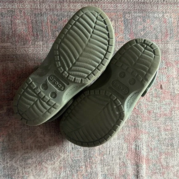 CROCS Classic Clog in Olive Green - Picture 3 of 3